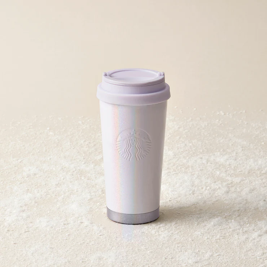 Hong Kong Starbucks - 16OZ IRIDESCENT PURPLE SS TUMBLER