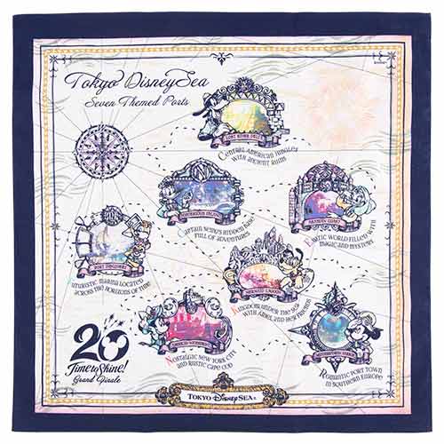 TDR - Disney Sea 20th Anniversary - Bandana