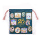 TDR - Disney Sea 20th anniversary - Cloth pouch set of 5