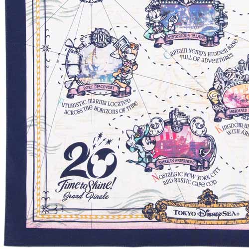 TDR - Disney Sea 20th Anniversary - Bandana