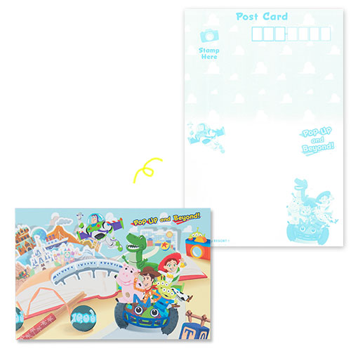 TDR - Toy Story Collection 2022 - Postcard and sticker set