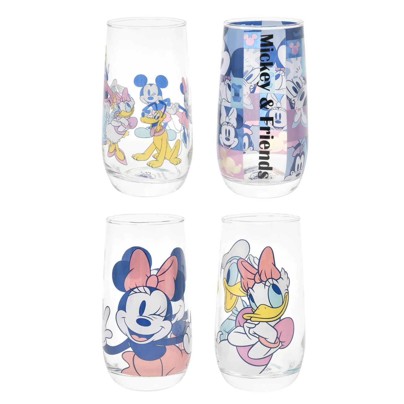 SDJ - Mickey and friends Glass set