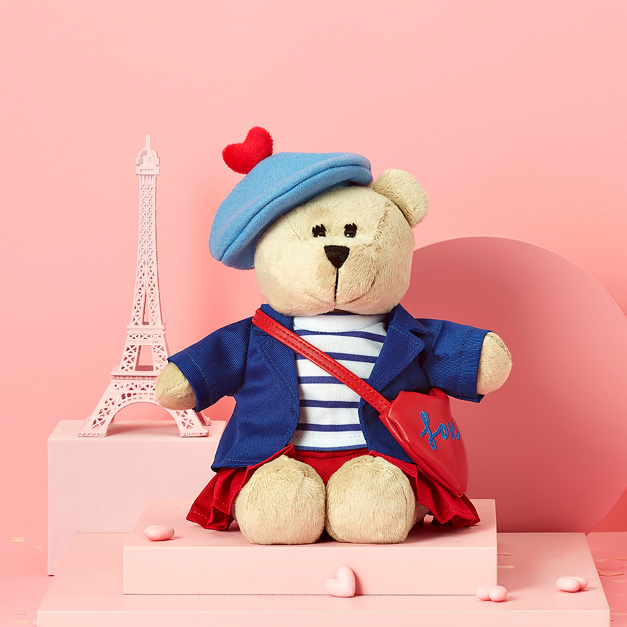 Hong Kong Starbucks - Valentine's Day 2022 - Parisian Bearista Bear