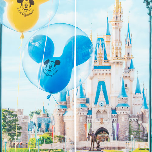 TDR - Tokyo Disneyland Castle Door Curtain (150cm x 85cm)