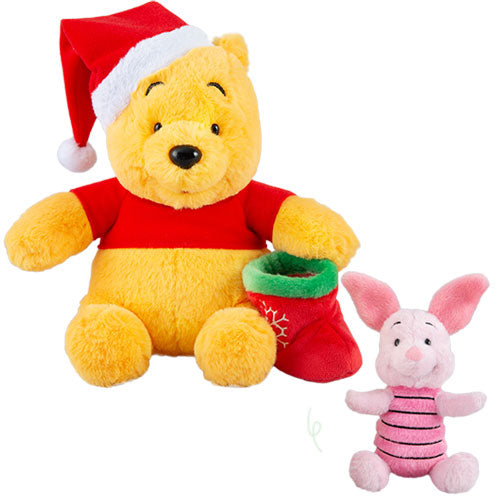 TDR - Christmas 2022 - Winnie the Pooh and Piglet plush