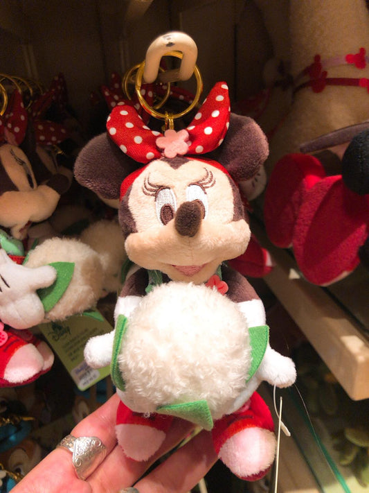 HKDL - Spring Collection 2023 - Minnie Mouse Keychain Plush