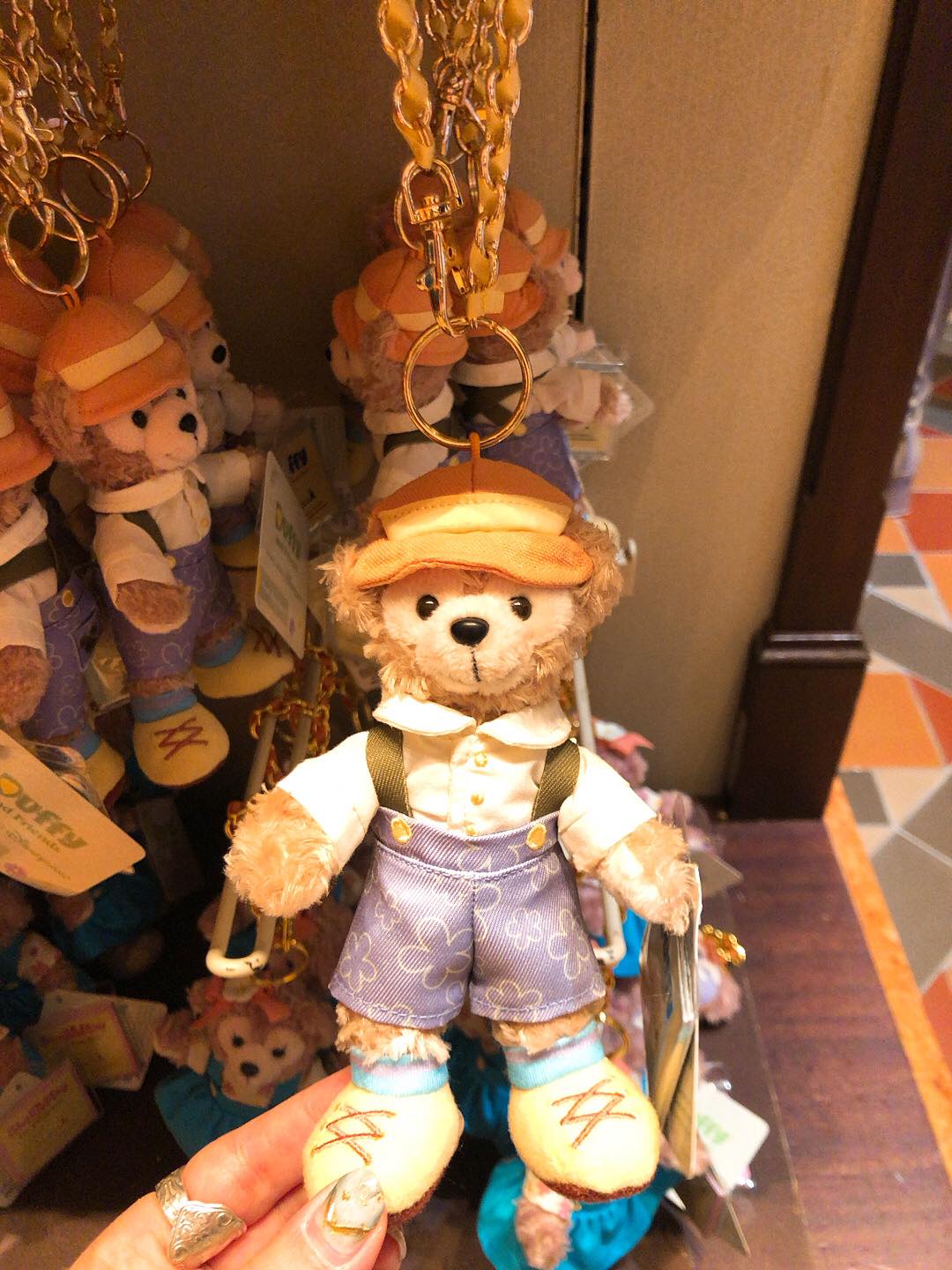 HKDL - Always better together Collection - Duffy plush keychain