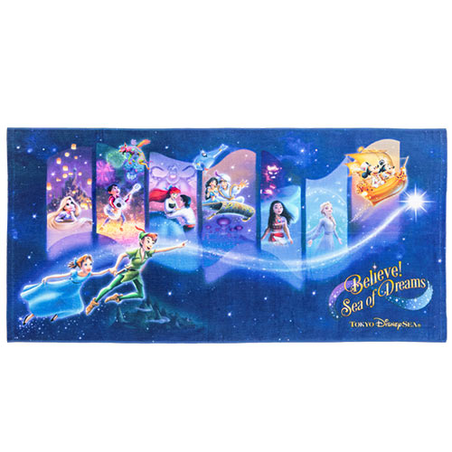 TDR - Disney Sea Believe! Sea of Dreams - Bath towel