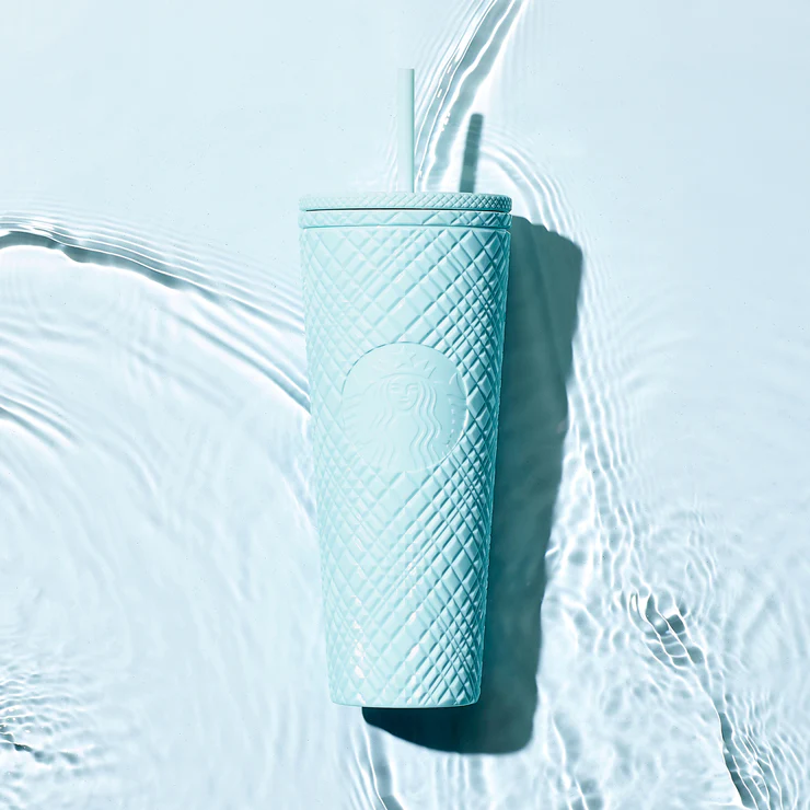 Hong Kong Starbucks - Online Exclusive COLD CUP 24OZ JEWEL MINT BLUE