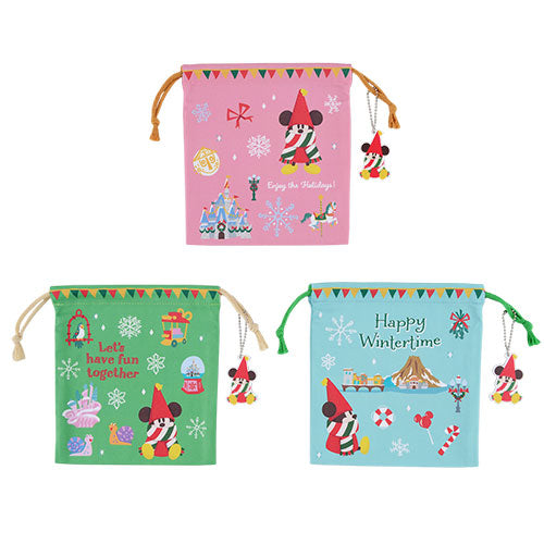 TDR - Christmas 2022 - Cloth pouch set