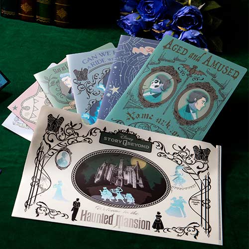 TDR - Haunted Mansion Collection - Clear folder set