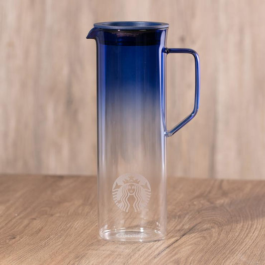 Hong Kong Starbucks - Gradient Blue Jar 40oz