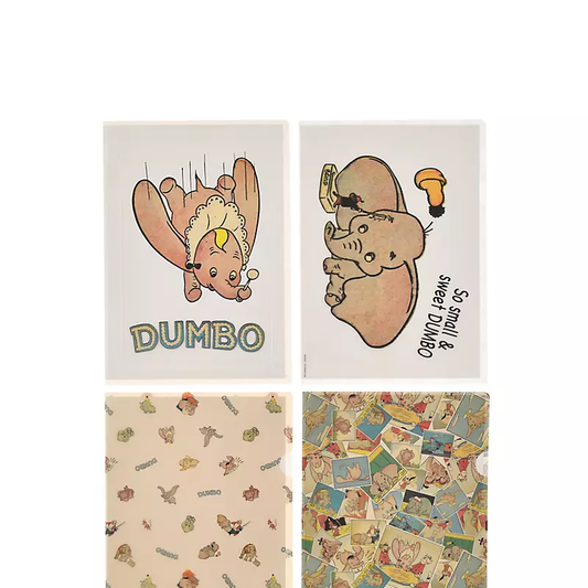 SDJ - Dumbo 80th Anniversary - A4 file set of 4
