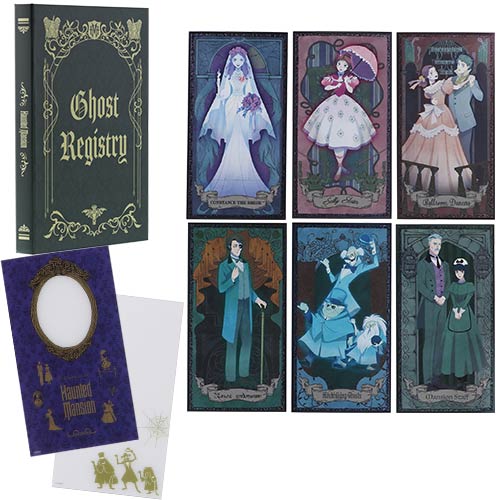 TDR - Haunted Mansion Collection - Postcard set with folder