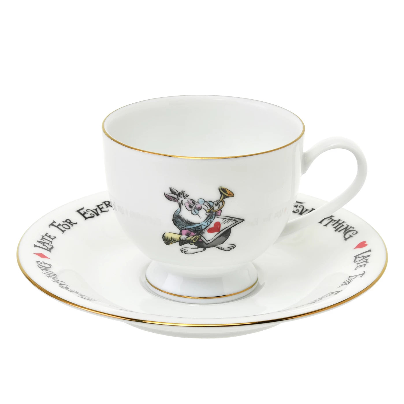 SDJ - Alice Tea Party - Tea cup with plate