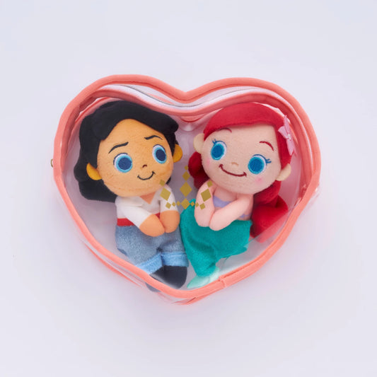 SDJ - Sitting plush pair - The Little Mermaid