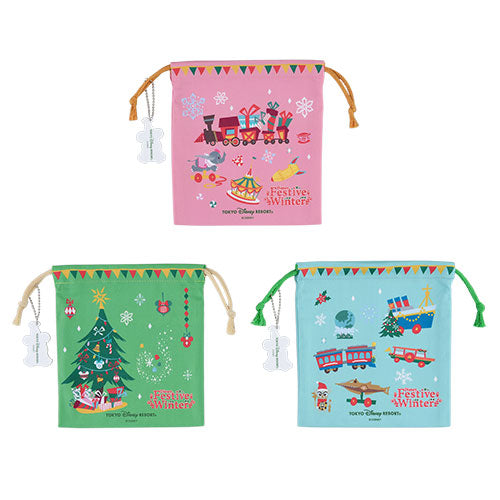 TDR - Christmas 2022 - Cloth pouch set