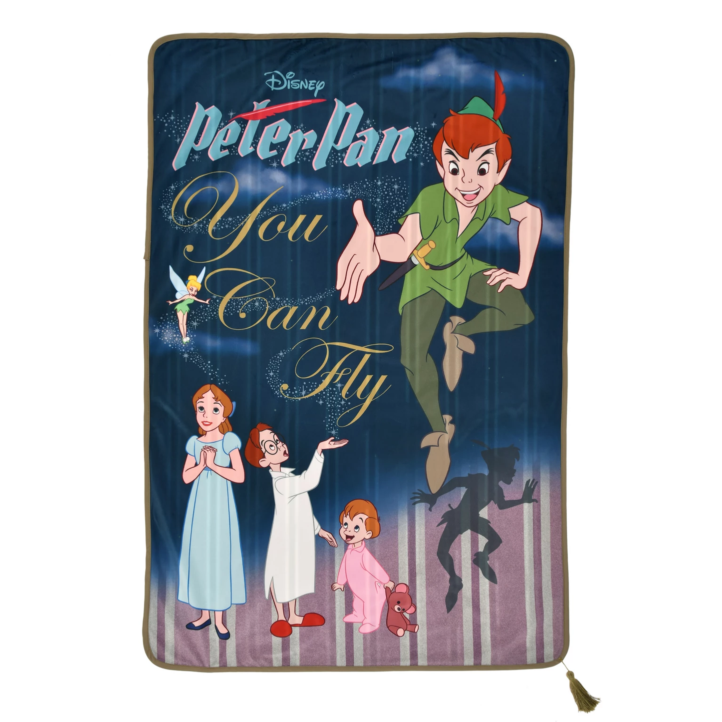 SDJ - PETER PAN 70YEARS Collection - Blanket (110cm x 75cm)