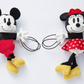 Japan Curtain Holder Plush Set - Mickey and Minnie