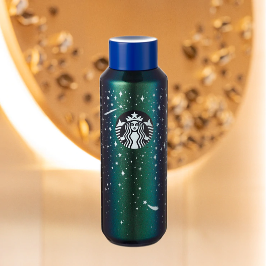 Hong Kong Starbucks - 16OZ NIGHT GLITTERS SS WATER BOTTLE 16OZ