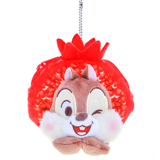 HKDL - Spring Chip Pomegranate Plush Coin Purse