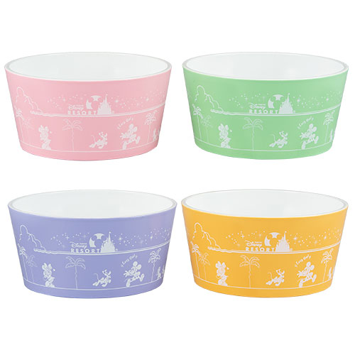 TDR -  Tokyo Disney Resort Bowl Set of 4