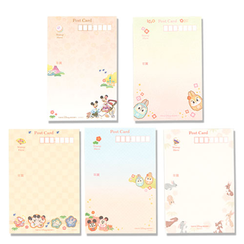 TDR - 2023 New Year Collection - Postcard set