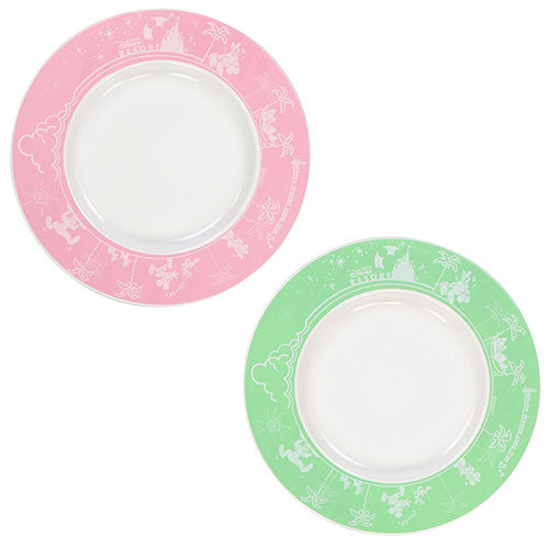 TDR -  Tokyo Disney Resort Plate Set of 4