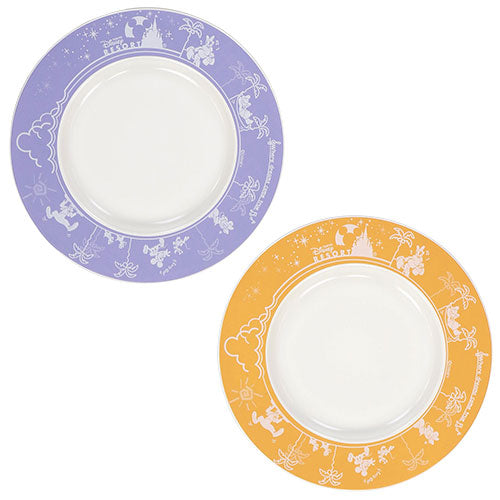 TDR -  Tokyo Disney Resort Plate Set of 4