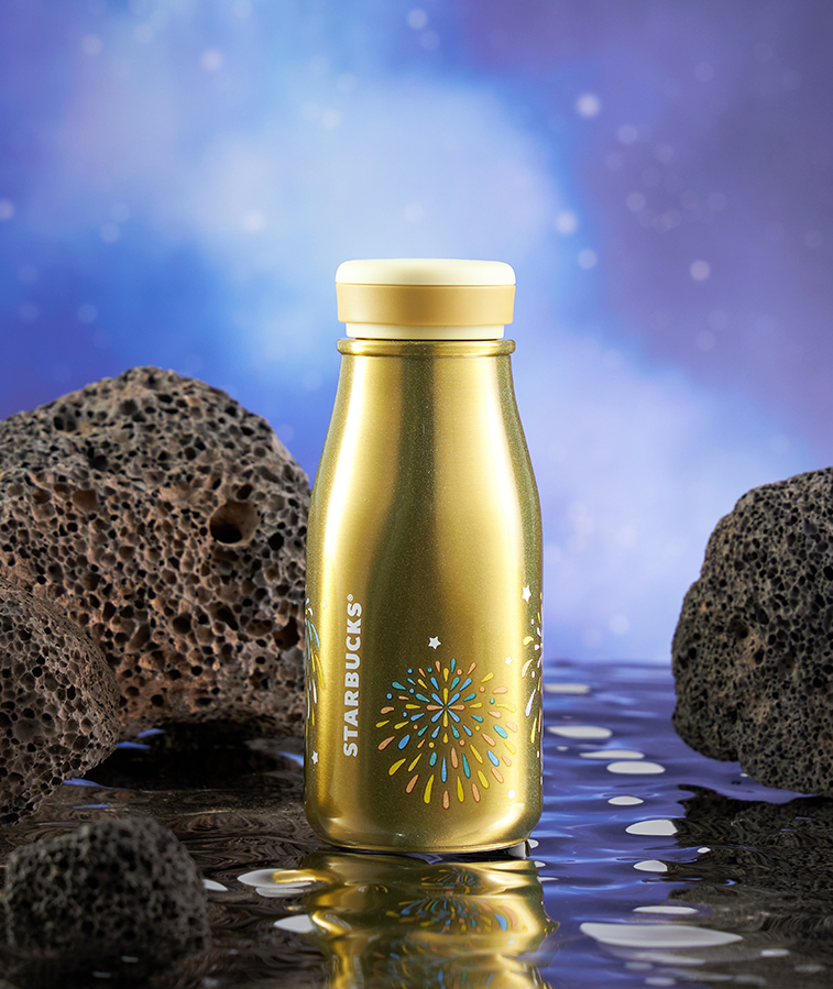 China Starbucks - Summer Starry Night - 237ml water bottle
