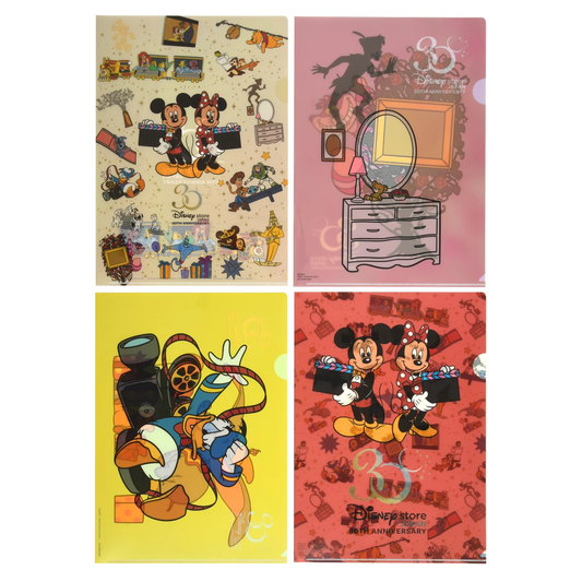 SDJ - Disney Store Japan 30TH Anniversary - Folder set