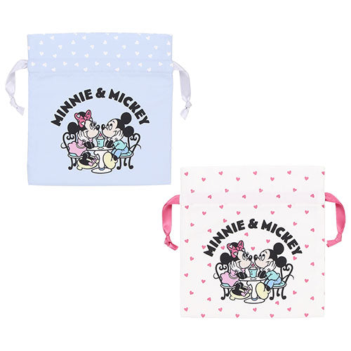 TDR - Retro Mickey & Minnie Collection - cloth pouch set