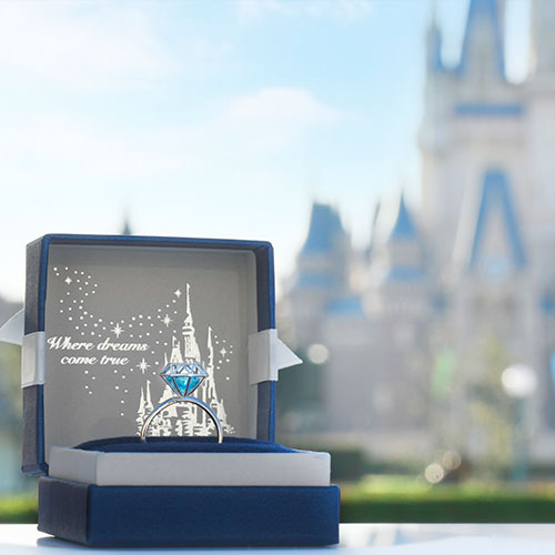 TDR - Disney Blue Ever After Collection - Free size Ring