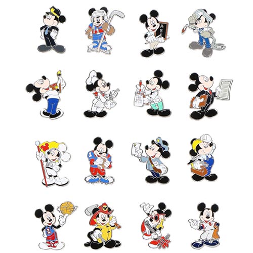 TDR - Mickey Mouse random pin (2 in a pack)