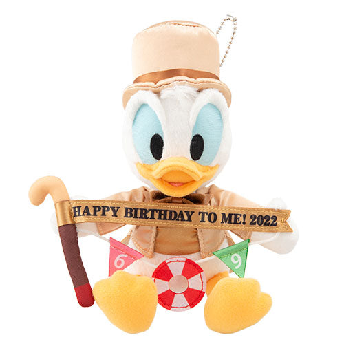 TDR - Donald Duck birthday 2022 plush keychain