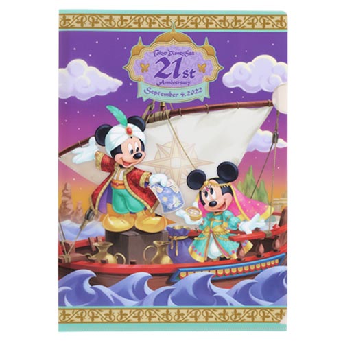 TDR -  Disney Sea 21st Anniversary - Clear folder