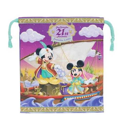 TDR -  Disney Sea 21st Anniversary - Pouch