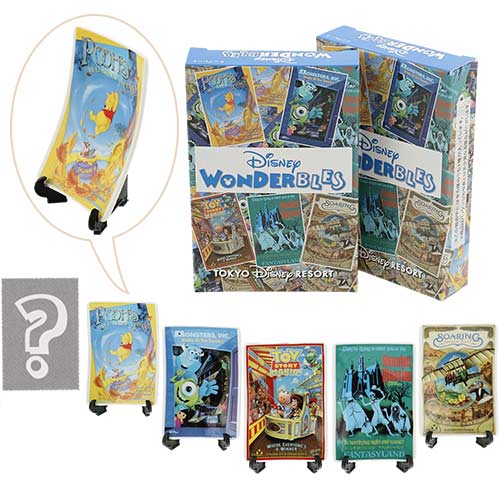 TDR -  Disney Wonderbles - Mini plate (whole set)