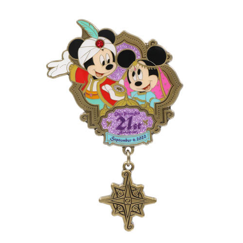 TDR -  Disney Sea 21st Anniversary - Pin