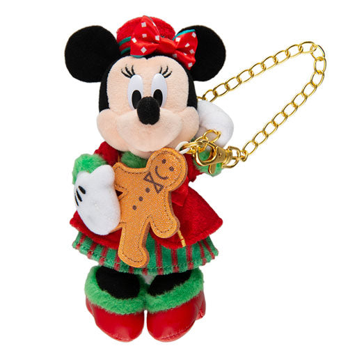 TDR - Christmas 2022 - Minnie Mouse Keychain plush