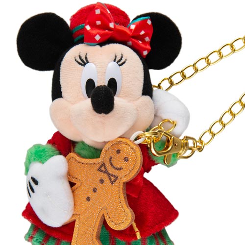 TDR - Christmas 2022 - Minnie Mouse Keychain plush