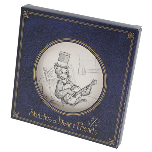 TDR - Sketches of Disney Friends Collection - 20cm plate - Country Bear