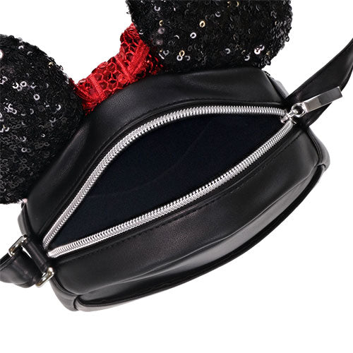 TDR - Minnie Mouse Black sequin Crossbody Bag