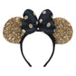 TDR - Gold sequin ears / headband