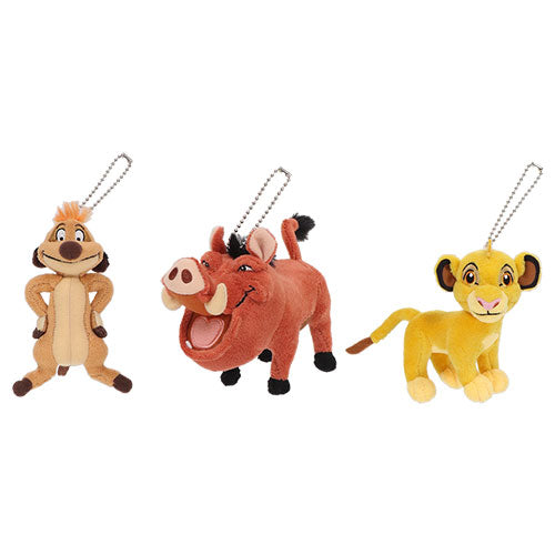 TDR - The Lion King Plush Keychain set