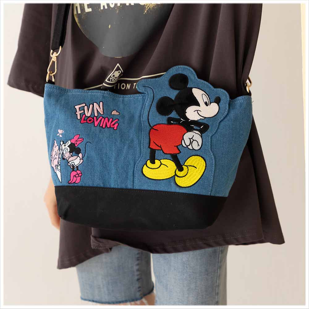 Disney Character Demin Crossbody bag