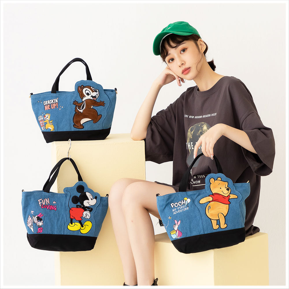 Disney Character Demin Crossbody bag