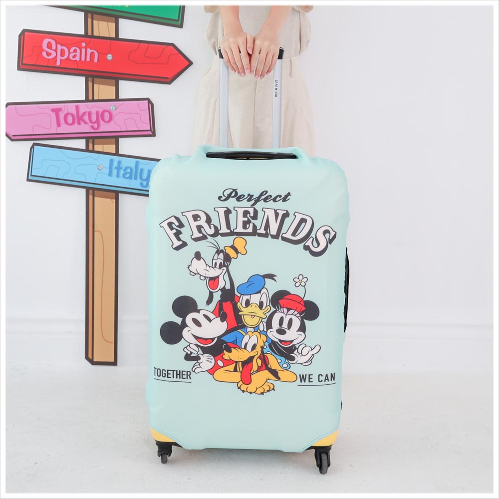 Disney Character Luggage Cover - Mickey and friends