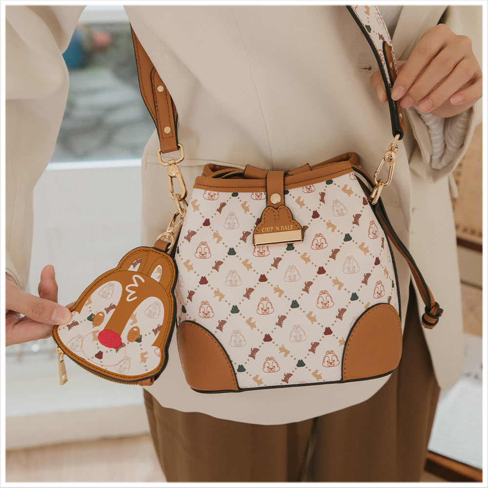 Disney Character - Chip  & Dale Crossbody Bag