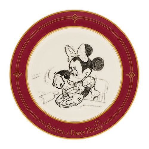 TDR - 20cm Plate - Minnie Mouse